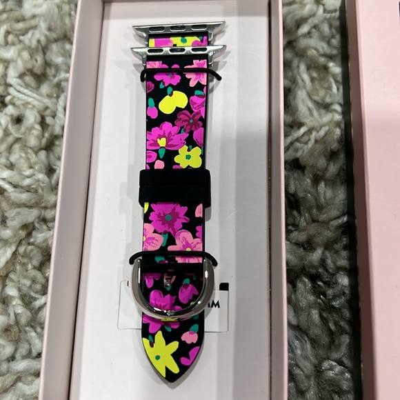 kate spade Accessories - Kate Spade-38/40MM Floral Silicone Apple Watch Band